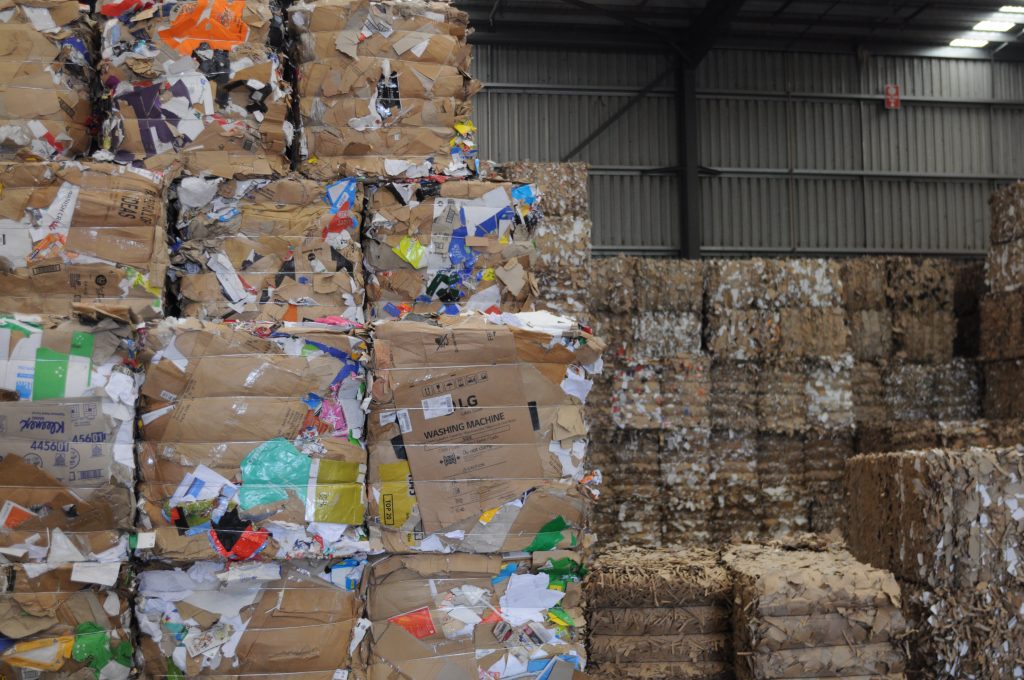 Waste in the MRF - Cleanaway