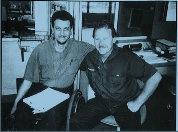 Jim and colleague Tom Triandis in 1994