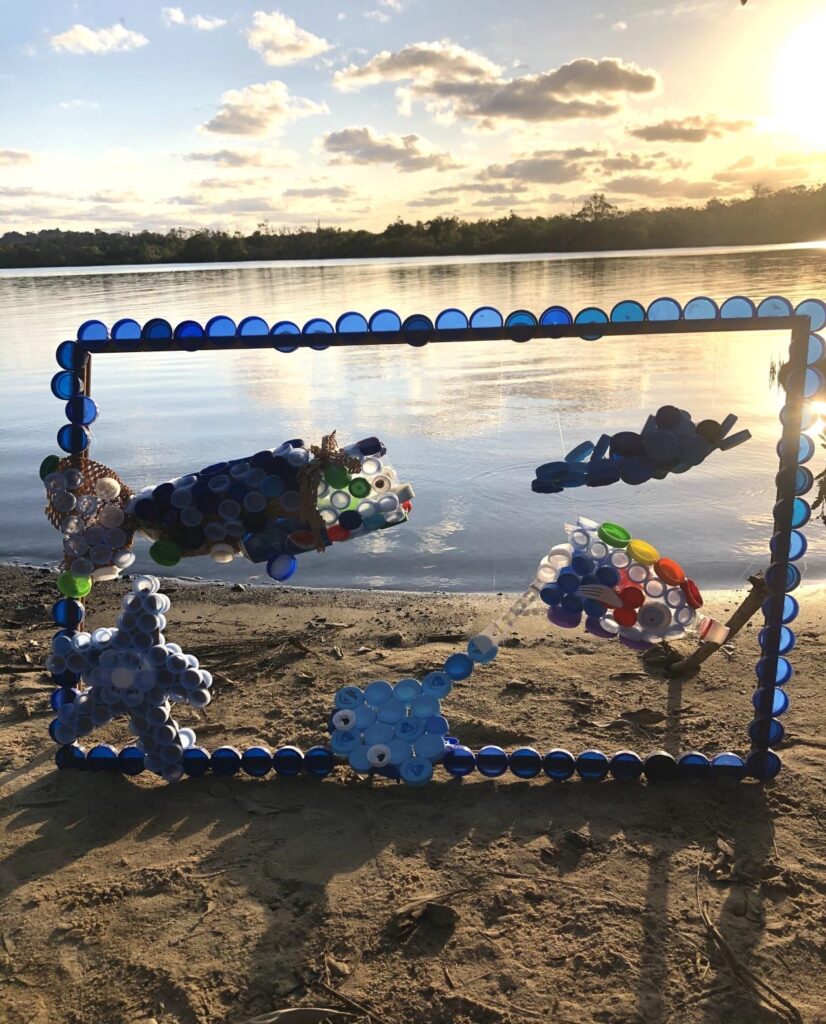 Plastic Ocean – the winning creation from Banksia Beach State School