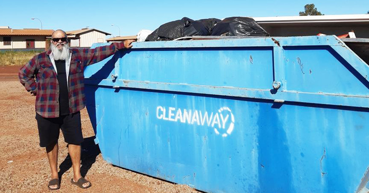 Cleanaway donates to Aboriginal Males Healing Centre Cleanaway