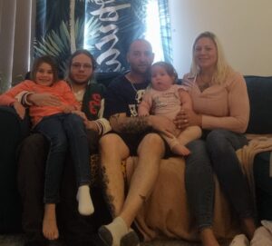 Tony Levett and family
